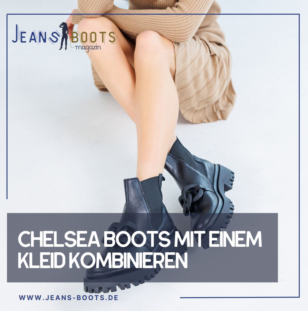 Chelsea Boots mit einem Kleid kombinieren Chelsea Boots mit einem Kleid kombinieren