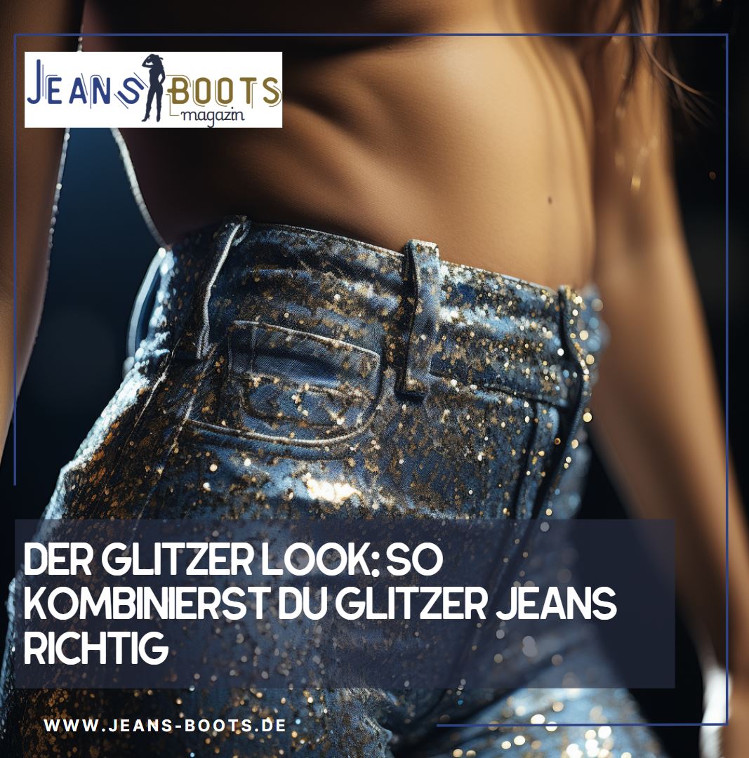 Der Glitzer Look So kombinierst du Glitzer Jeans richtig Der Glitzer Look So kombinierst du Glitzer Jeans richtig