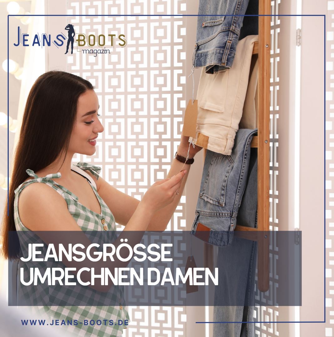 Jeansgröße umrechnen Damen Inch in deutsche Größen mit Tabelle