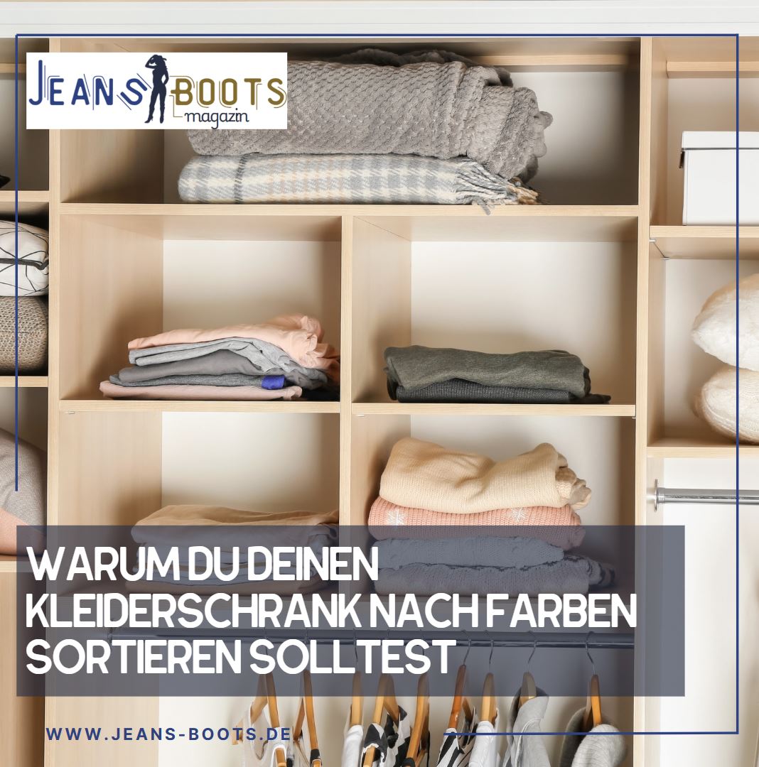 Warum du deinen Kleiderschrank nach Farben sortieren solltest Warum du deinen Kleiderschrank nach Farben sortieren solltest