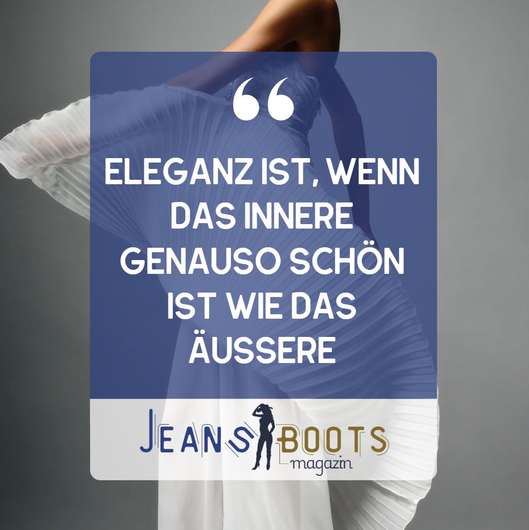 Eleganz ist, wenn das Innere genauso schön ist wie das Äußere Eleganz ist, wenn das Innere genauso schön ist wie das Äußere