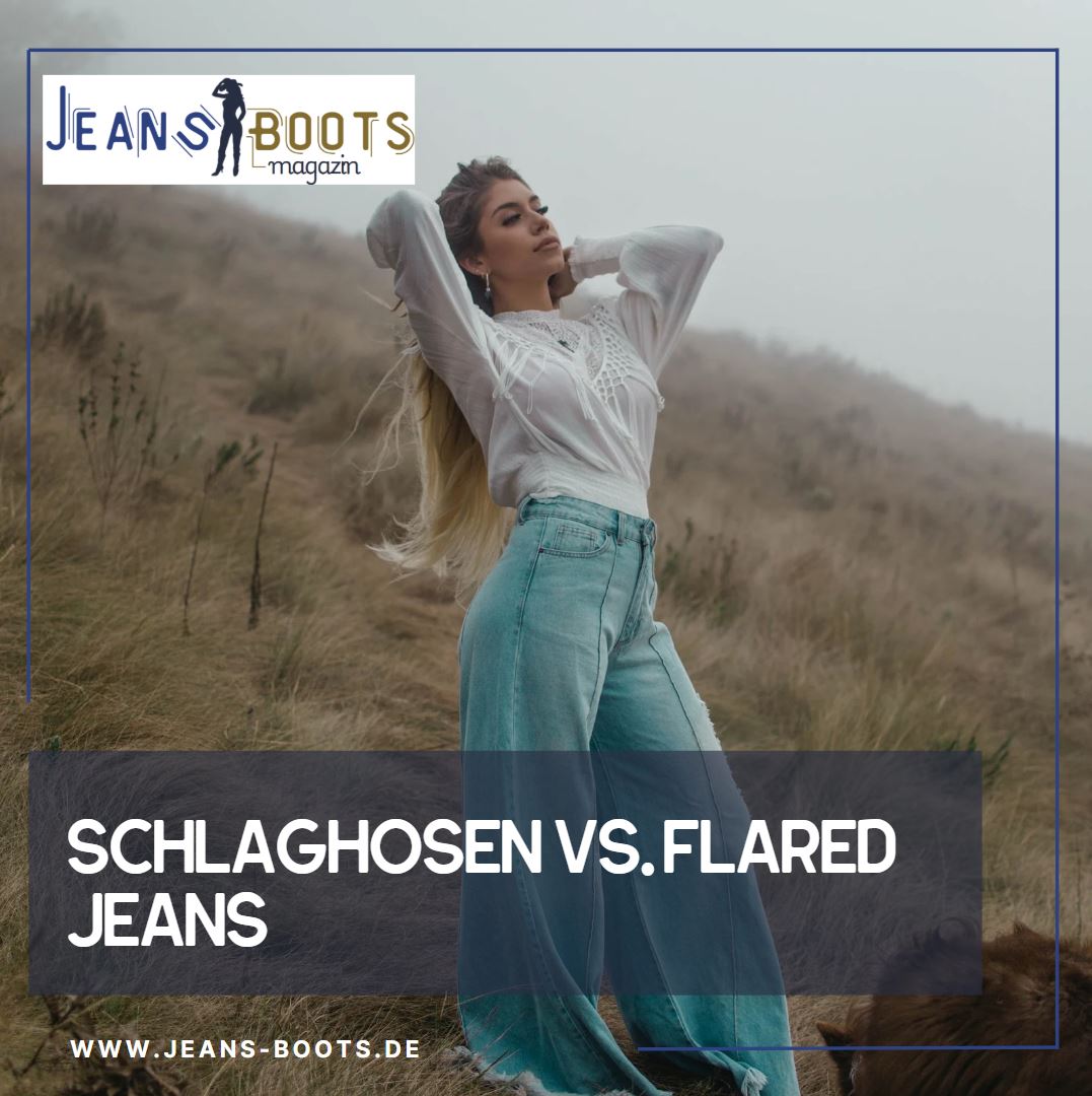 Schlaghosen vs. Flared Jeans Was ist der Unterschied Schlaghosen vs. Flared Jeans Was ist der Unterschied