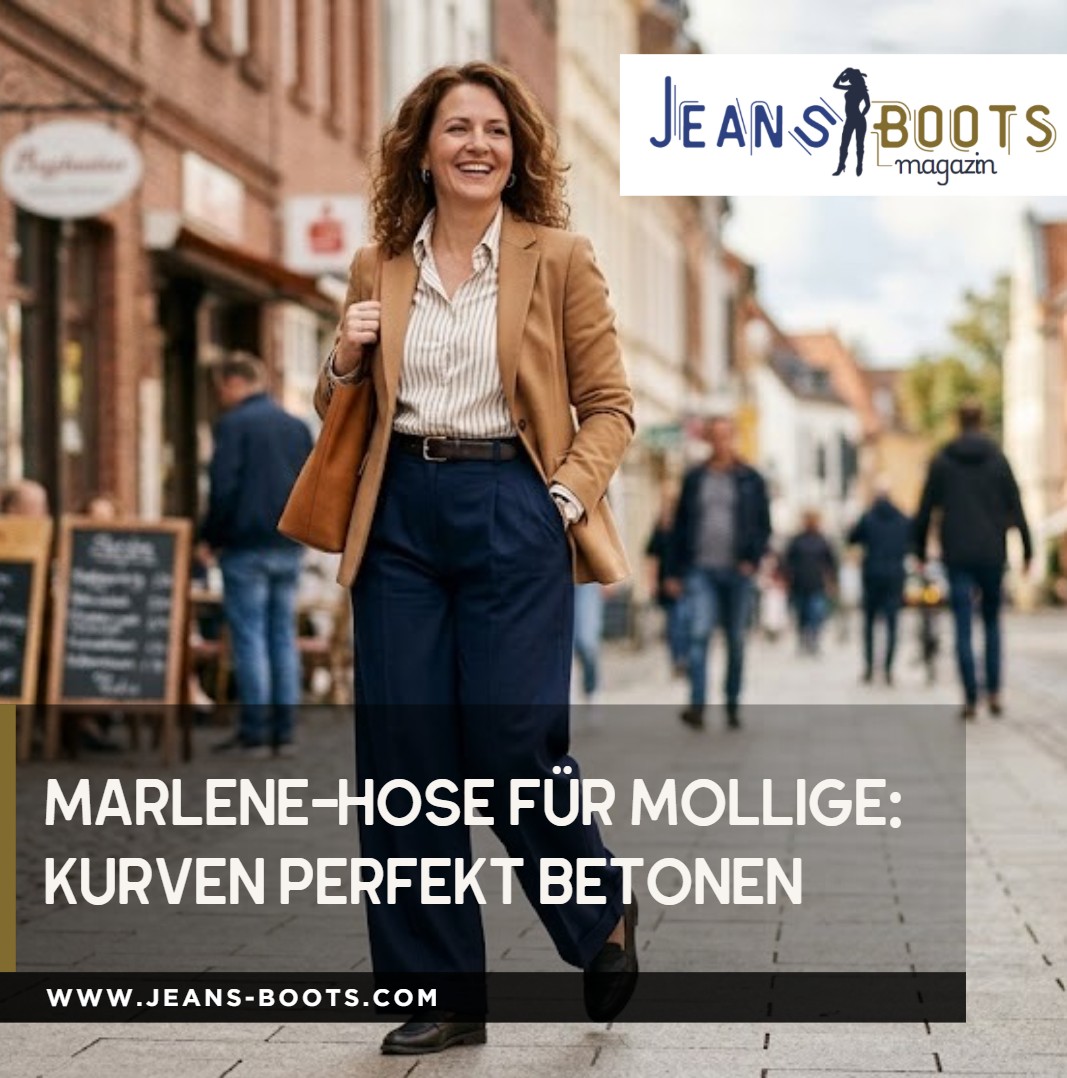 Marlene-Hose für Mollige Kurven perfekt betonen Marlene-Hose für Mollige Kurven perfekt betonen