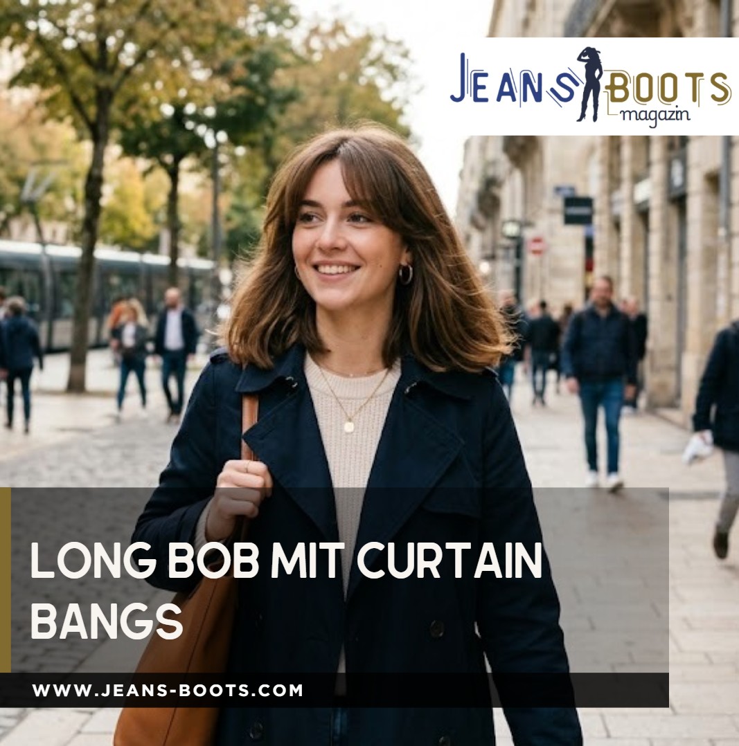 Long Bob mit Curtain Bangs Für wen eignen sich Curtain Bangs Long Bob mit Curtain Bangs Für wen eignen sich Curtain Bangs