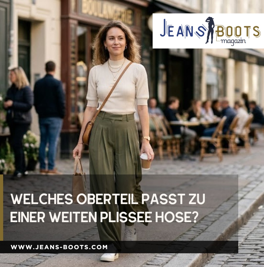 Welches Oberteil passt zu einer weiten Plissee Hose Welches Oberteil passt zu einer weiten Plissee Hose
