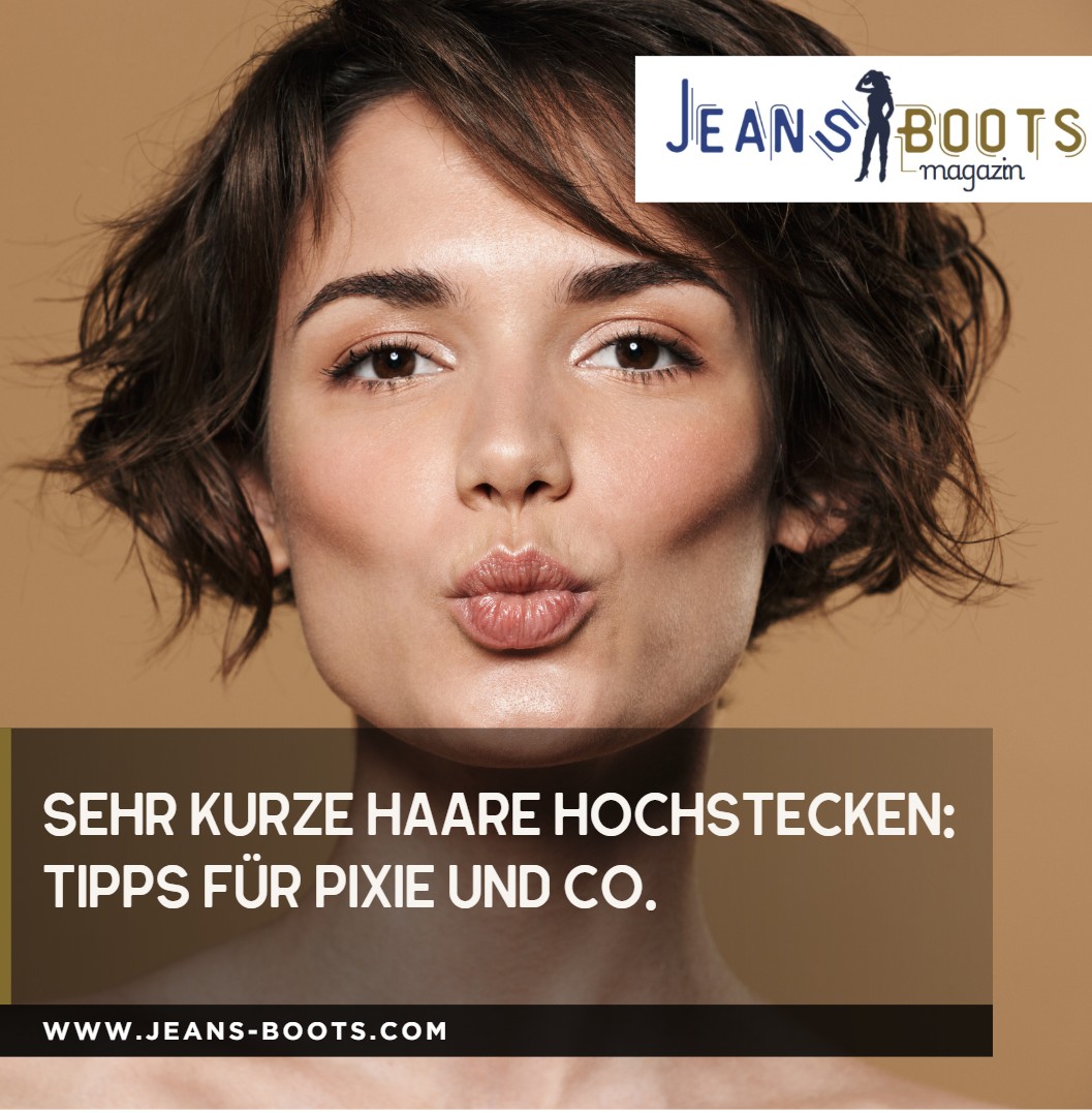 Sehr kurze Haare hochstecken Tipps für Pixie und Co. Sehr kurze Haare hochstecken Tipps für Pixie und Co.