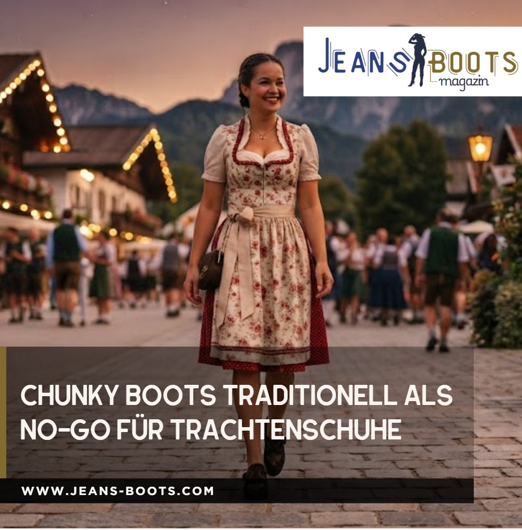 Chunky Boots traditionell als No-Go für Trachtenschuhe Chunky Boots traditionell als No-Go für Trachtenschuhe