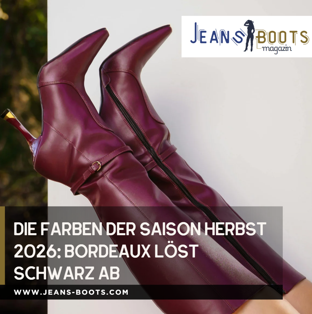 Die Farben der Saison Herbst 2026 Bordeaux löst Schwarz ab Die Farben der Saison Herbst 2026 Bordeaux löst Schwarz ab
