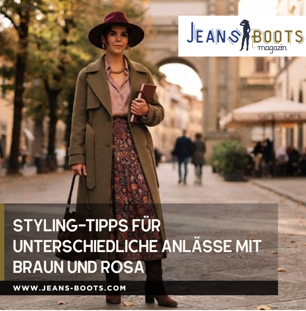 Styling-Tipps für unterschiedliche Anlässe mit Braun und Rosa Styling-Tipps für unterschiedliche Anlässe mit Braun und Rosa